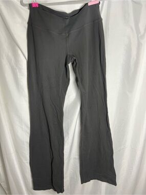 Beyond Yoga Charcoal Flare Leg Yoga Pants